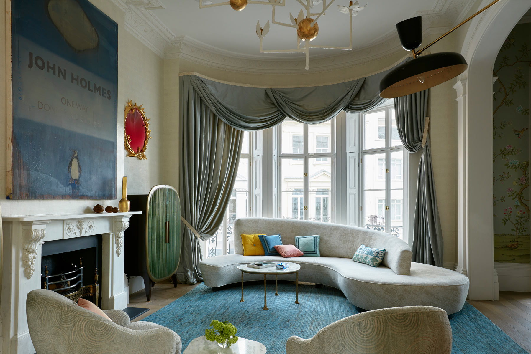 maddux creative interior design London lounge